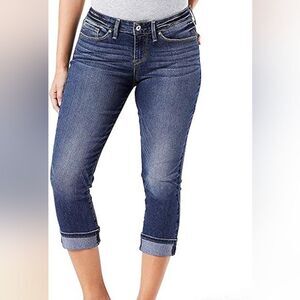 Levi's Women's Indigo Cropped Jeans